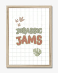 Wall Print: Jurassic Jams - WP1. Prints
