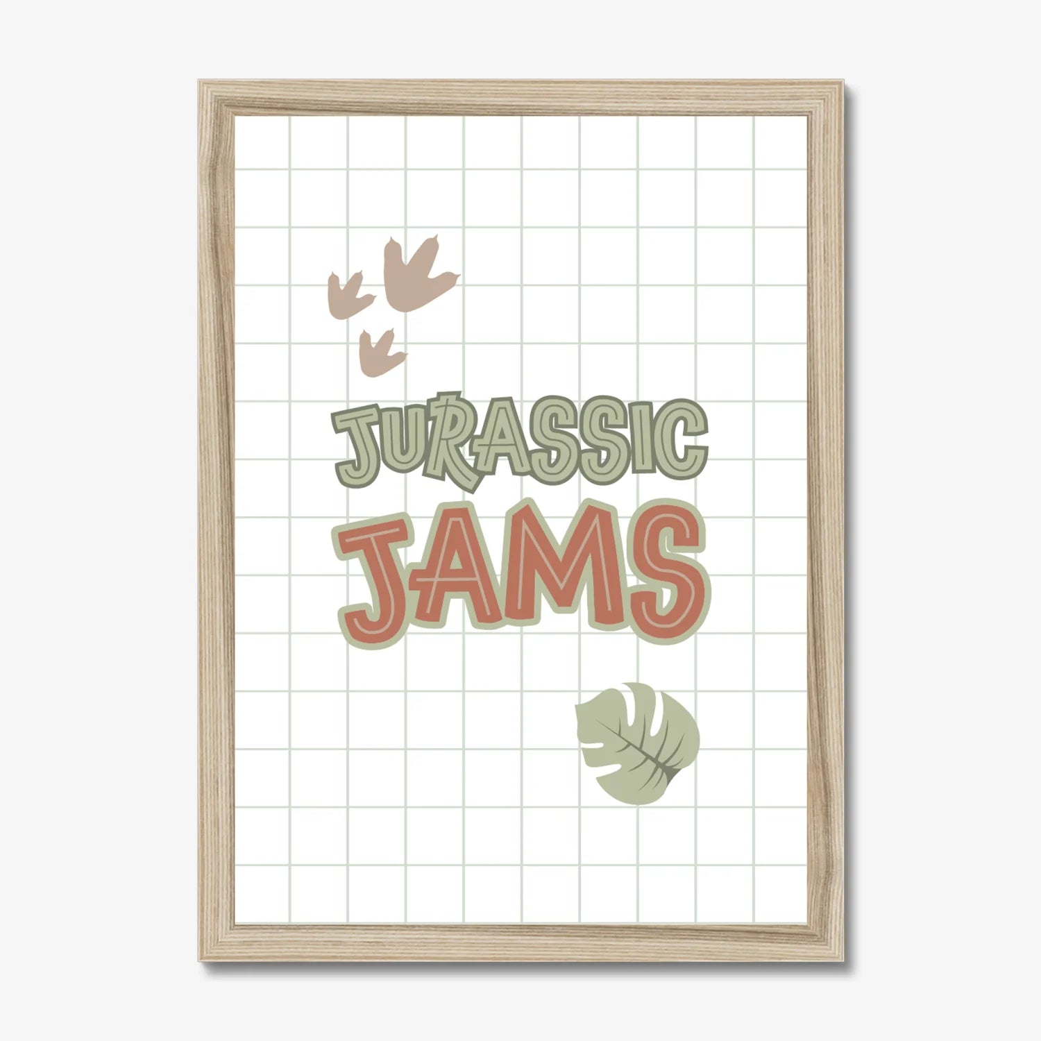 Wall Print: Jurassic Jams - WP1. Prints