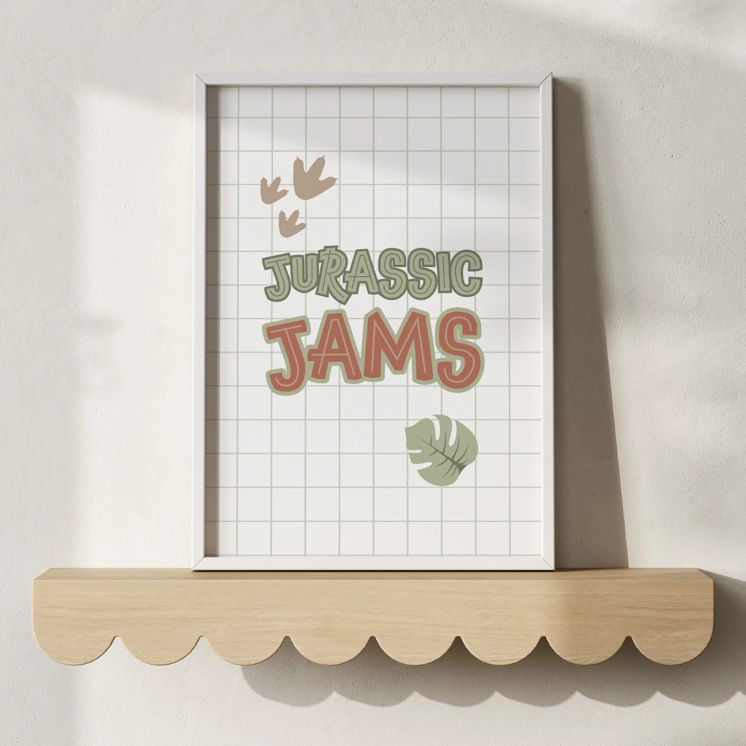 Wall Print: Jurassic Jams - WP1. Prints