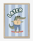Wall Print: Later Alligator - WP1. Prints