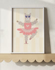 Wall Print: Llama Rina Ballerina - WP1. Prints