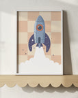 Wall Print: Rocket Launch - WP1. Prints