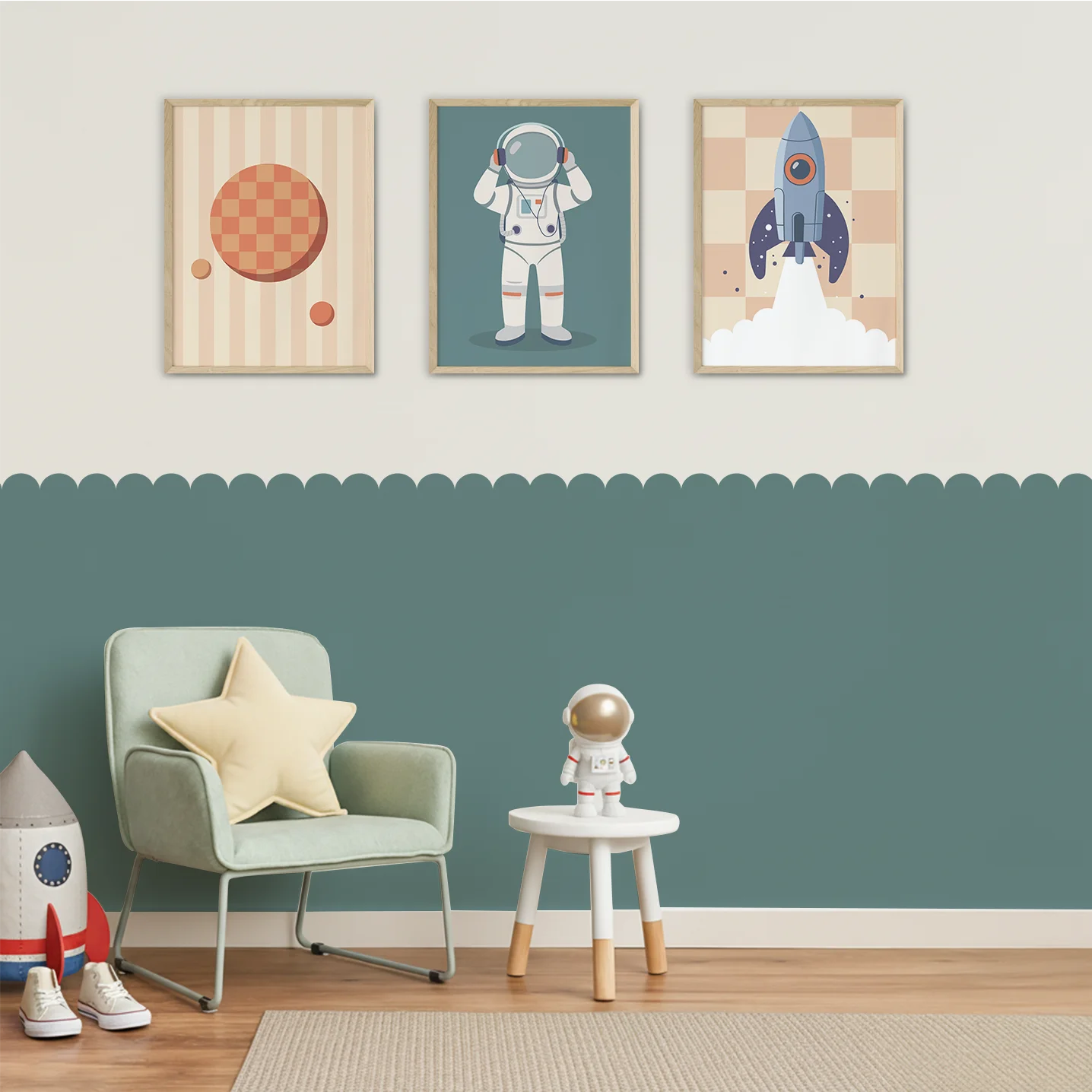 Wall Print: Rocket Launch - WP1. Prints