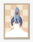 Wall Print: Rocket Launch - WP1. Prints