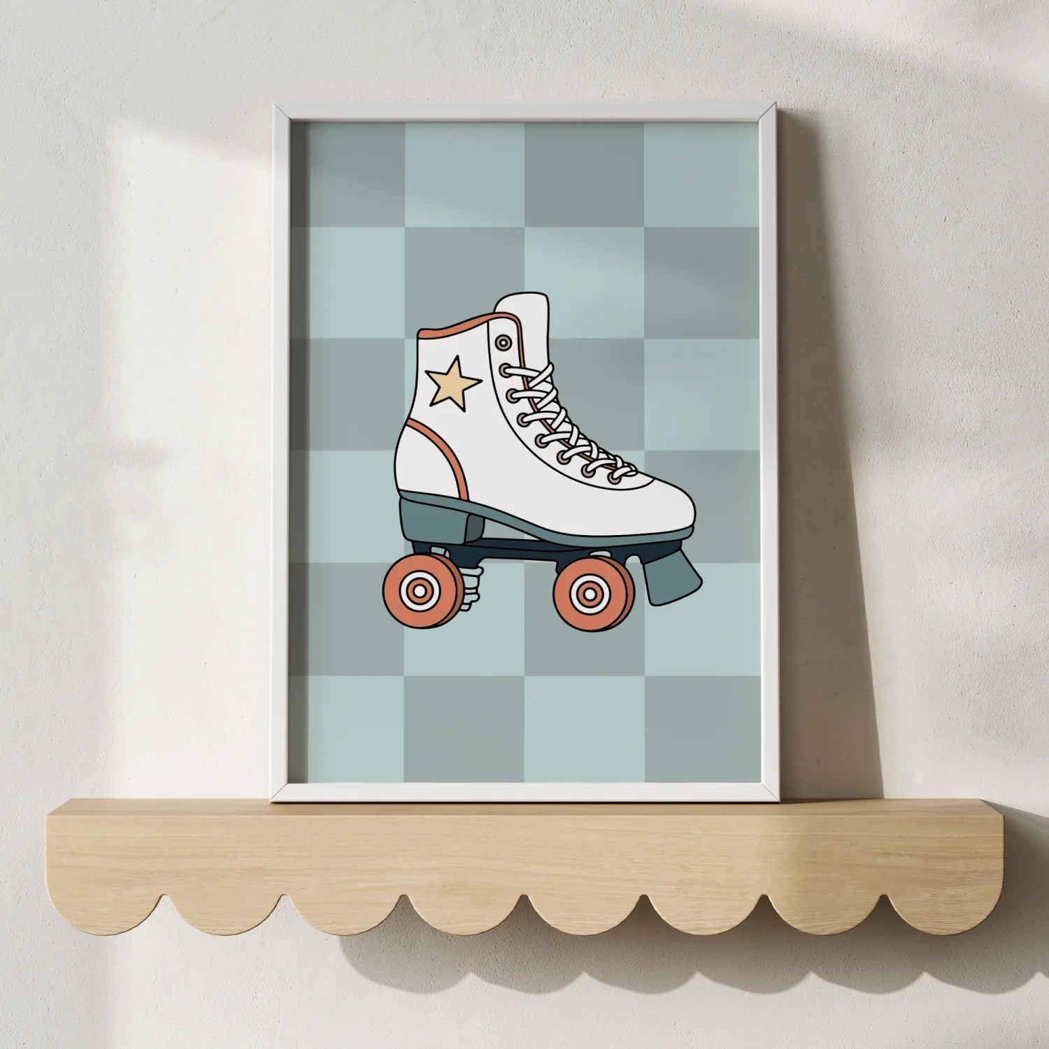 Wall Print: Roller Blades - WP1. Prints