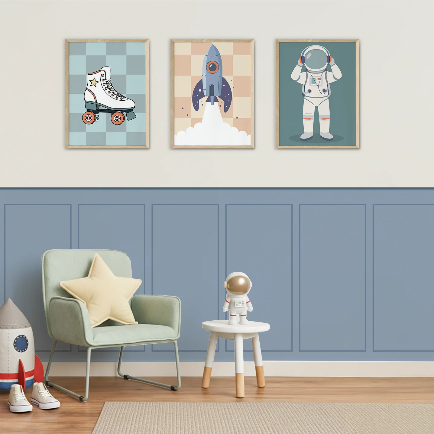 Wall Print: Roller Blades - WP1. Prints