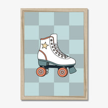 Wall Print: Roller Blades