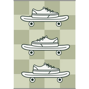 Wall Print: Skateboard Stack - WP1. Prints