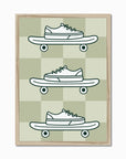 Wall Print: Skateboard Stack - WP1. Prints