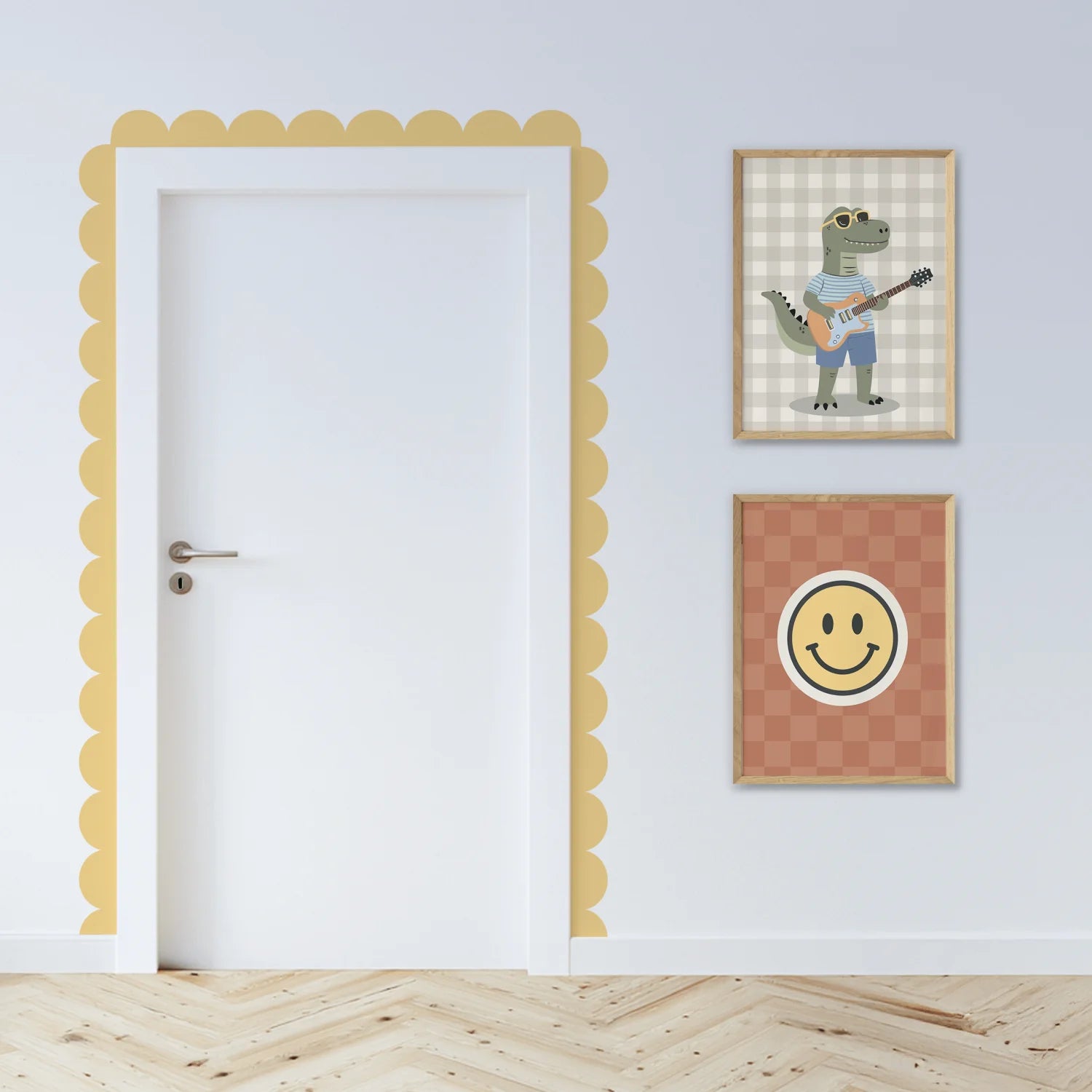 Wall Print: T-Rex On Guitar - WP1. Prints