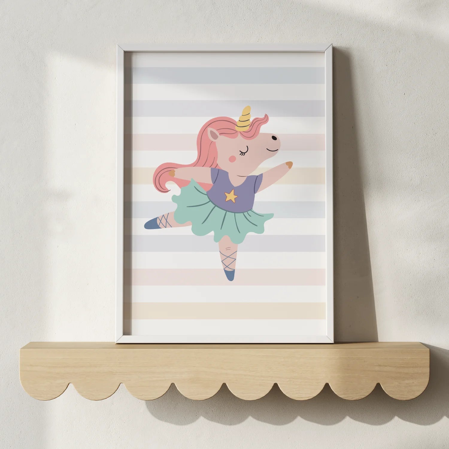 Wall Print: Unicorn on Pointe - WP1. Prints