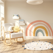 Warm Rainbow Wall Decal
