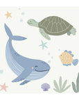 Whale and Friends Wall Decals - DW5. Animal