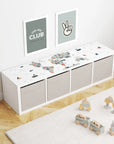 Kallax Shelf World Map Decal - Furniture Decals - Kallax
