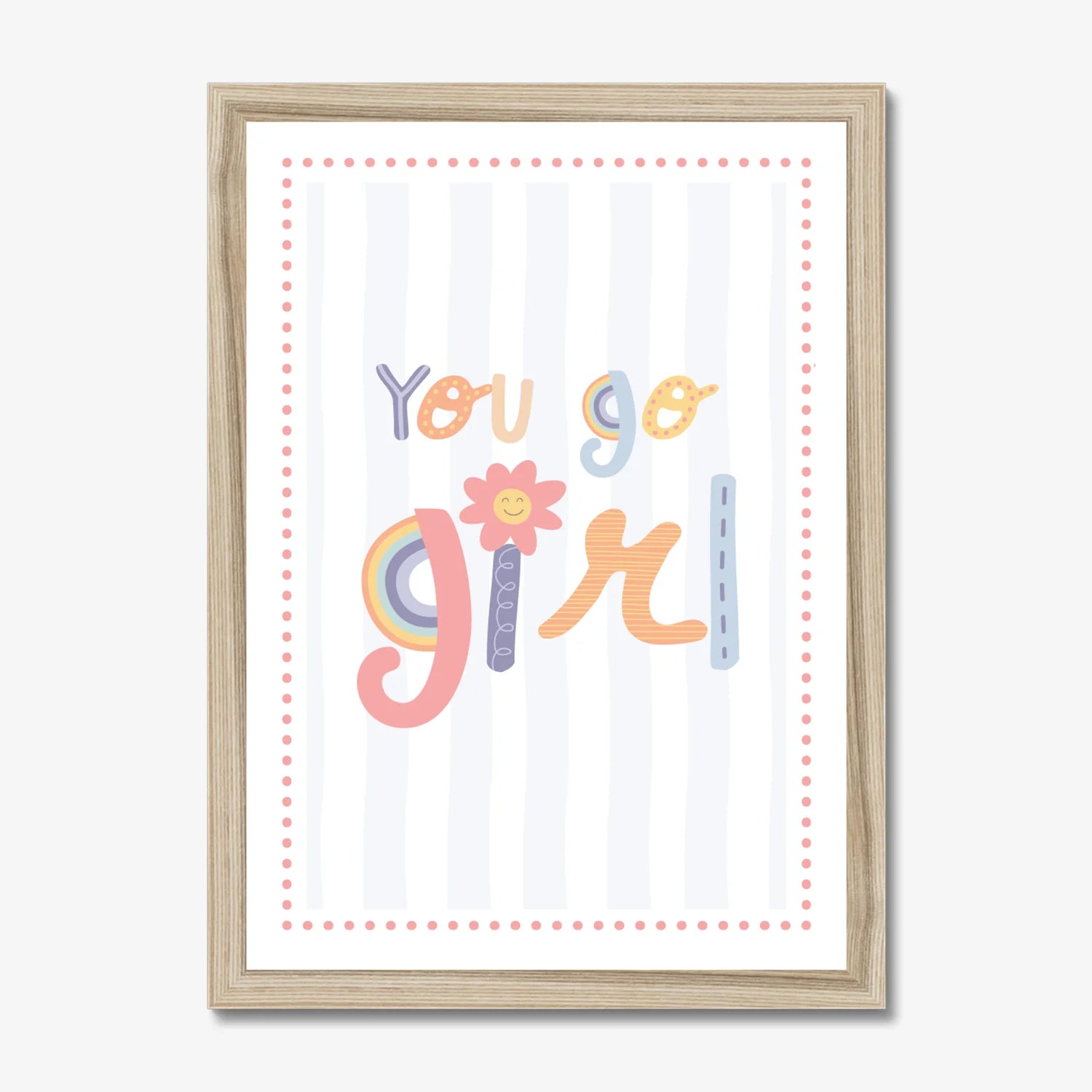You Go Girl Wall Print - WP1. Prints